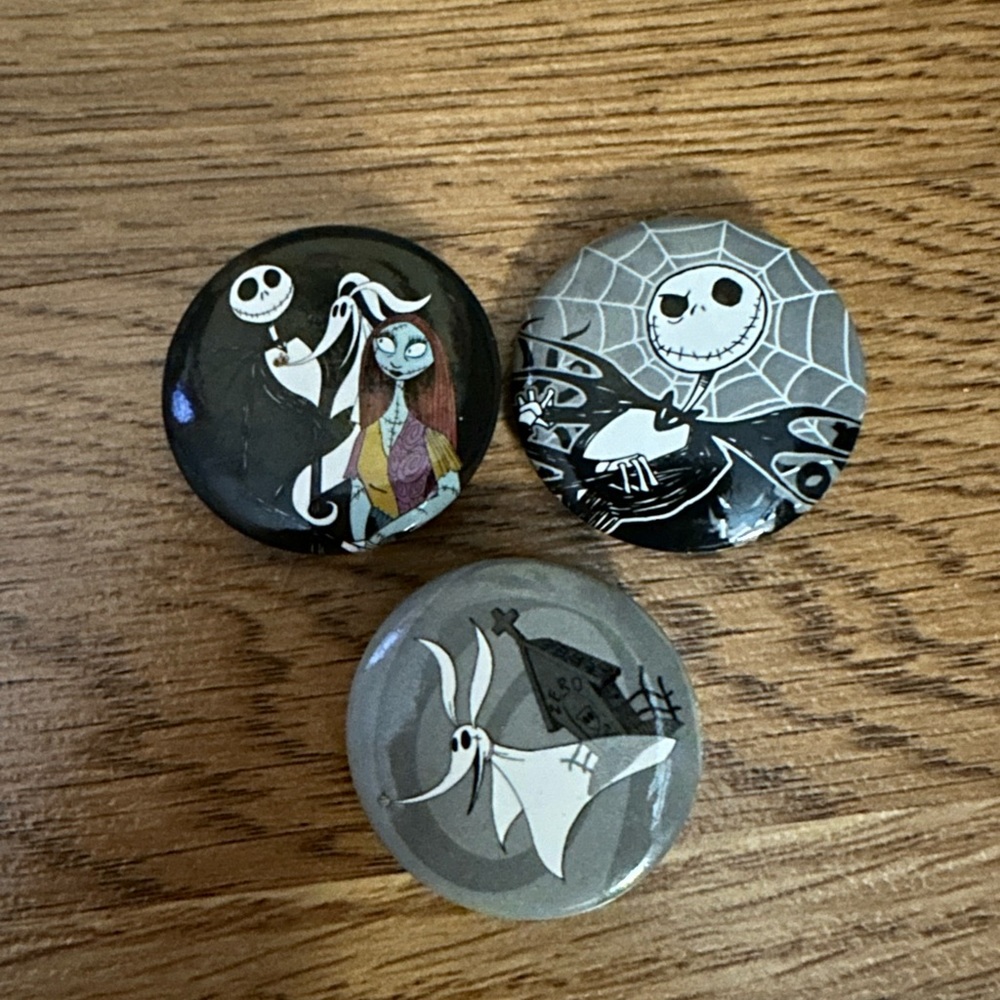 Nightmare before Christmas pins